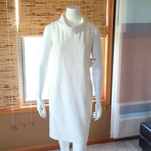 Willi Smith mini dress.Cream US:4 . Formal occasion. Sleeveless, zipper …